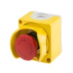 ABB Compact Emergency Stop Push Button Surface Mount, 2NC, IP66, IP67, IP69K