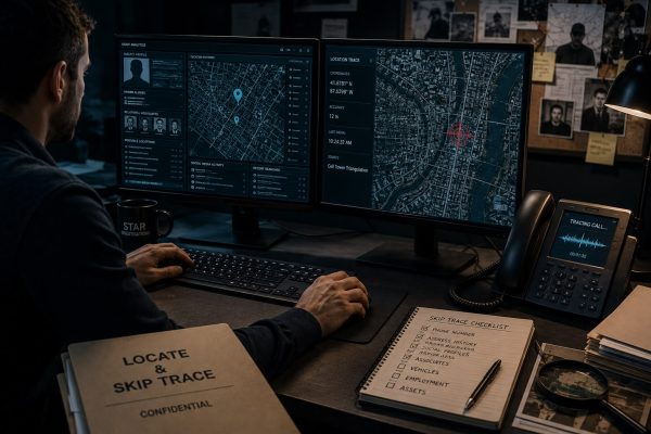 Locate and skip trace